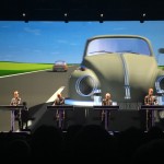 Kraftwerk performing Autobahn during the 3D tour in Leipzig 8.12.2015