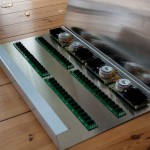 ClicksClocks Eurorack console case panels components arrangement