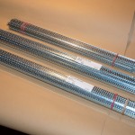 Eurorack DIY Materials: M3 Threaded Strips/Inserts in three sizes 84, 104 and 126HP