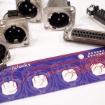 8 XLR Male to Tascam AES/EBU parts and PCB print